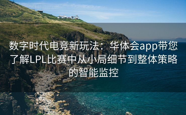 数字时代电竞新玩法：华体会app带您了解LPL比赛中从小局细节到整体策略的智能监控