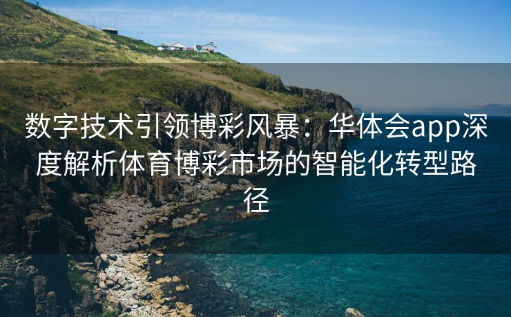 数字技术引领博彩风暴：华体会app深度解析体育博彩市场的智能化转型路径