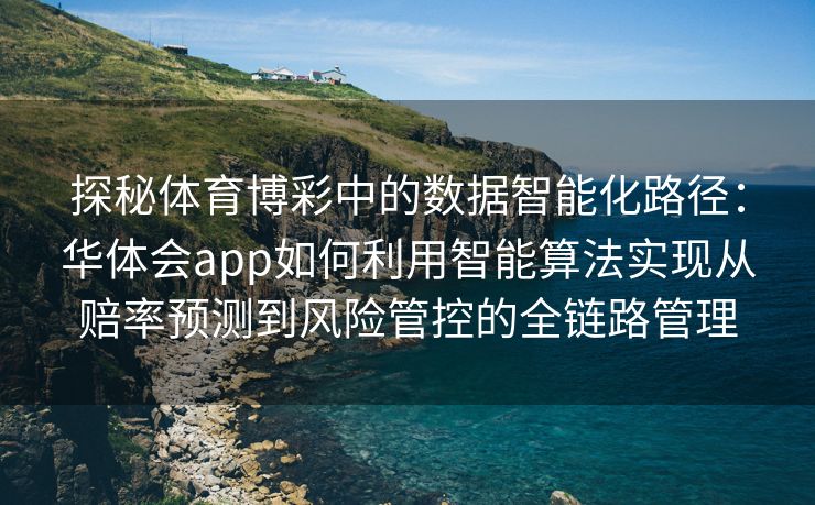 探秘体育博彩中的数据智能化路径：华体会app如何利用智能算法实现从赔率预测到风险管控的全链路管理